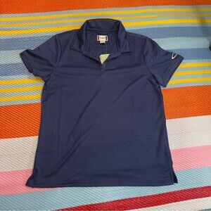 Clique Navy Blue Polo Shirt Men’s Size Large